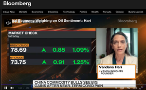 Global economy weighing on oil sentiment: Hari (Bloomberg TV, 5 Jan 2023)
